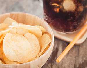 chips in a bowl