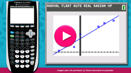 Determining the Equation of the Line of Best Fit