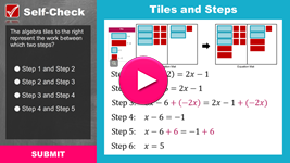 solving linear equations algebraically review interactivity