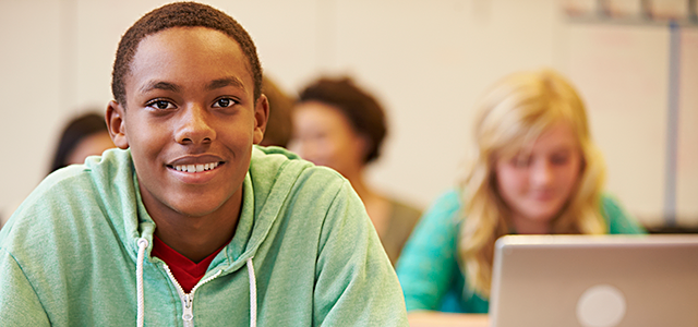 Student in Classroom