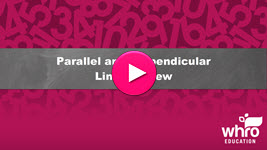 Parallel and Perpendicular Lines Review