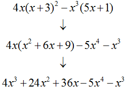 polynomial simplified