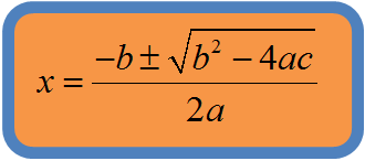 quadratic formula