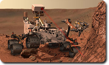 Mars rover Curiousity