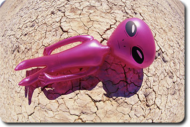 pink alien toy