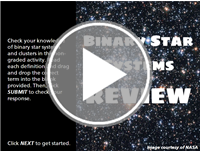 Binary Star Systems Review Player