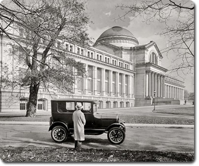 The Smithsonian Museum of Natural History in the 1920's