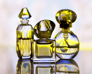 perfume bottles