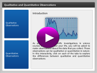 Qualitative and Quantitative Observations Player