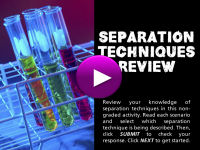 Separation Techniques Review Player