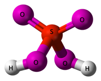 Model of Sulfuric Acid