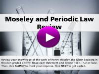 Moseley and Periodic Law Review