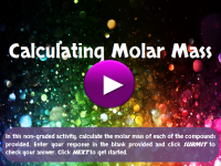 Calculating Molar Mass player