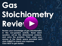 Gas Stoichiometry Review