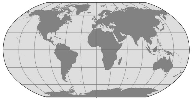 Blank World Map