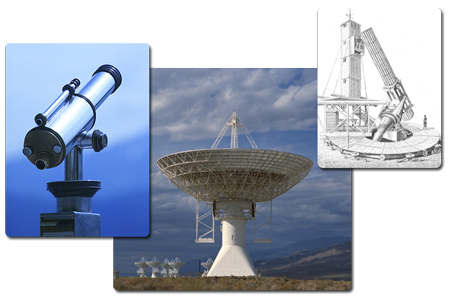 various telescopes