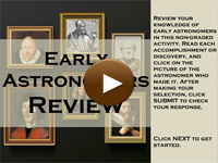 Early Astronomers Review player