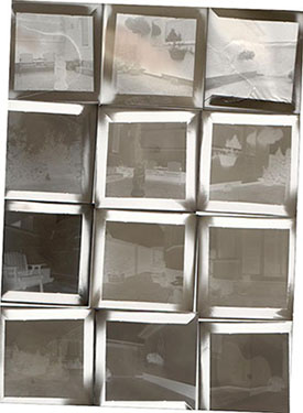 Sample photographs taken using a pinhole camera