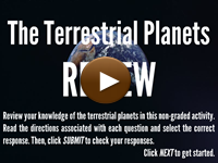 The Terrestrial Planets Review player