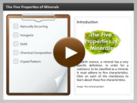 The Five Properties of Minerals player