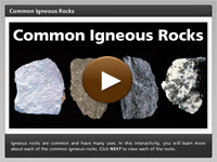 Common Igneous Rocks player