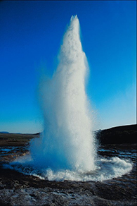 A geyser