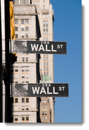 Image of Wall Street signpost