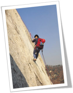 Image of rock climber