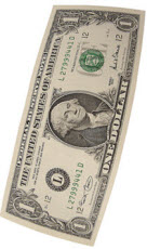 Image of U.S. one dollar bill