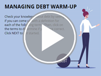 Managing Debt Warm-Up Interactivity