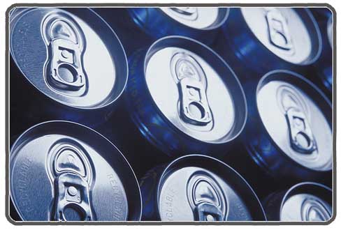 picture of soda cans