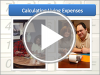 Calculating Living Expenses Interactivity