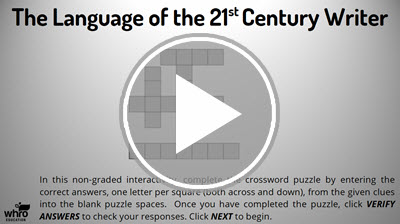 Language of the 21st Century Writer Interactivity