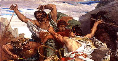 Murder of Laius at the Crossroads