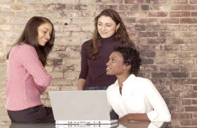 Women on Computer