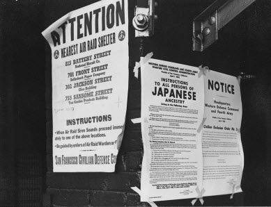 Internment Camp Signs