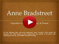 Anne Bradstreet Quiz