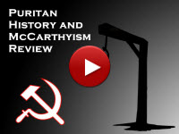 Puritan History and McCarthyism Review