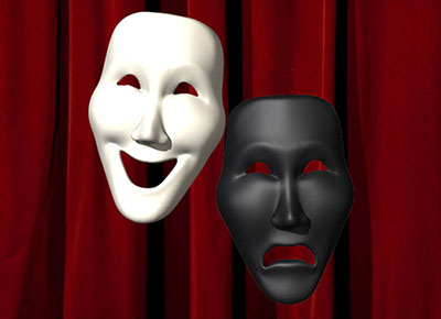 masks of tragedy and comedy