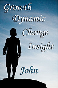 silhouette of John "growth, dynamic, change, insight"