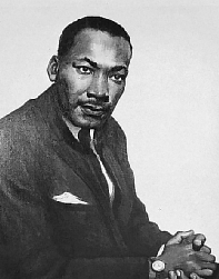 portrait of Martin Luther King, Jr.