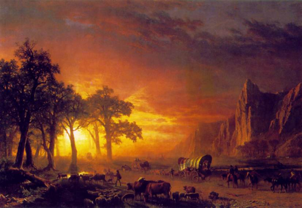 landscape painting by Beirstadt