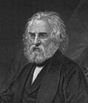 portrait of Henry Wadsworth Longfellow