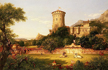 Thomas Cole painting The Past