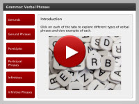 Grammar Strand: Verbal Phrases