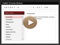 English 9 Course Glossary
