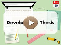 Developing a Thesis