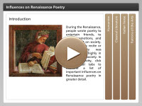 Influences on Renaissance Poetry