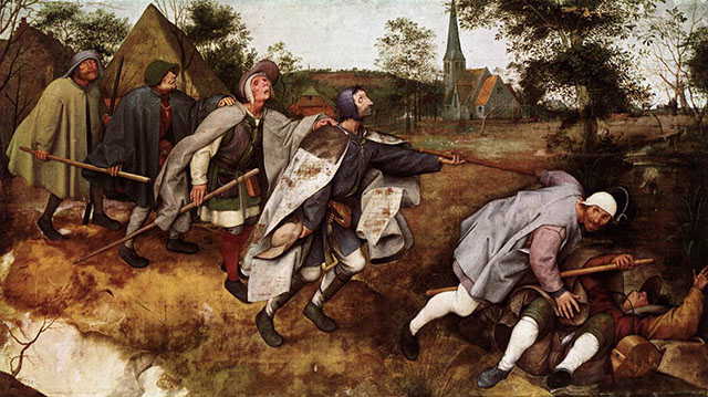 The Blind Leading the Blind by Pieter Bruegel the Elder