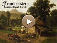 Frankenstein Reading Check Part 2